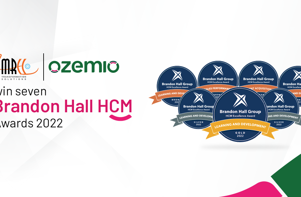 MRCC & Ozemio win seven Brandon Hall HCM Awards 2022