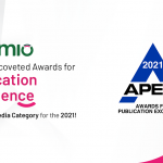 Ozemio wins the Apex Awards 2021 under the electronic media category!