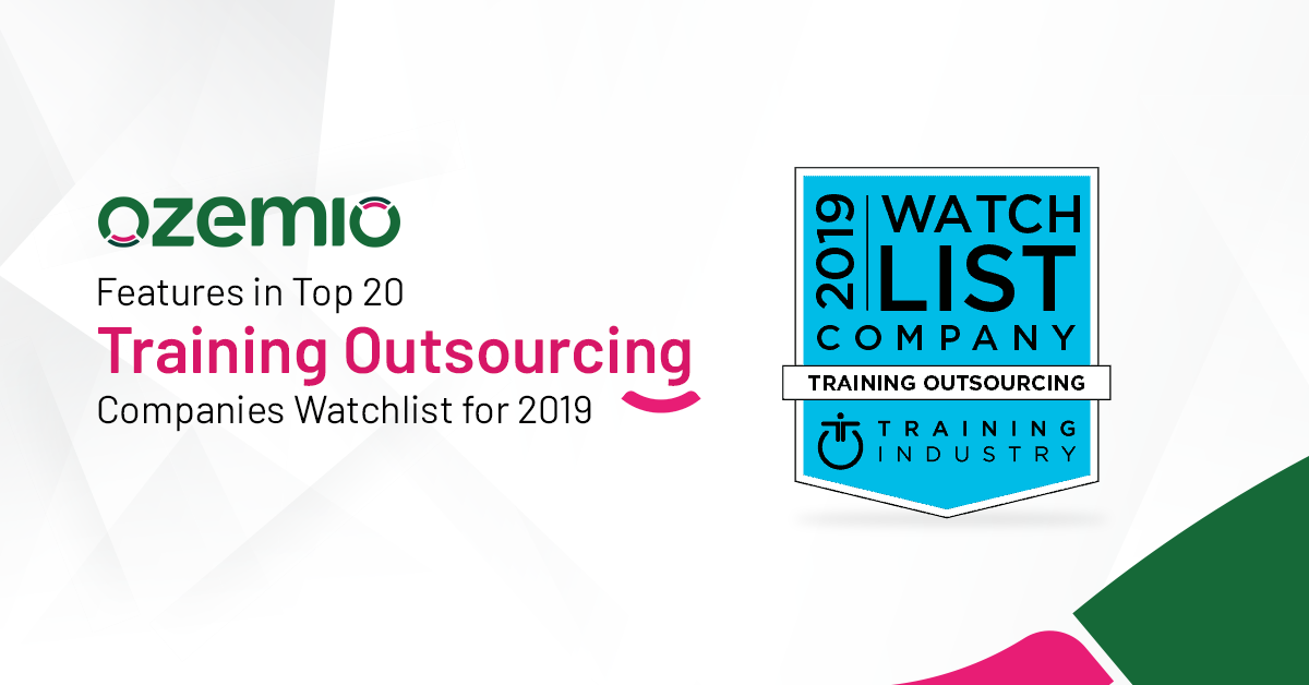 Top 20 Training Outsourcing Companies Watchlist For 2019