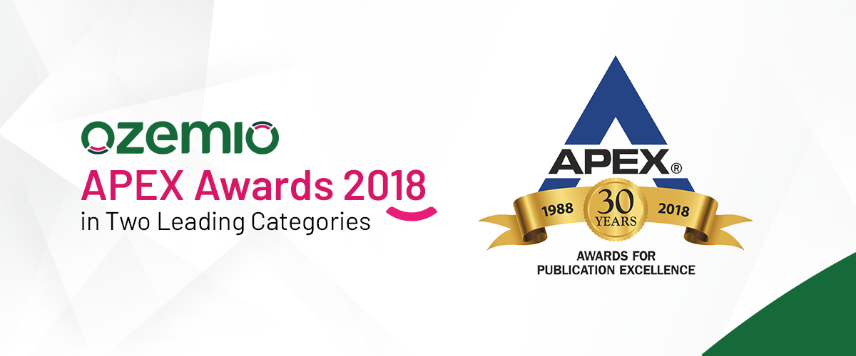 APEX Awards 2018 in Two Leading Categories