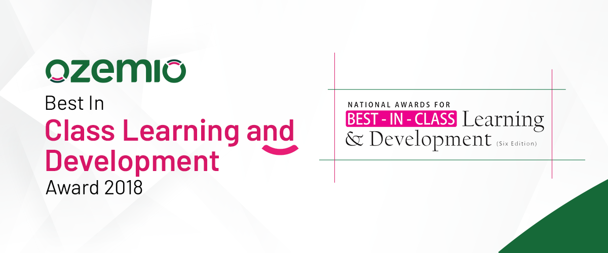 Best In Class Learning and Development Award 2018