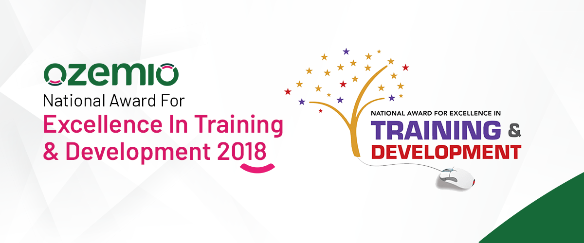 National Award For Excellence In Training & Development 2018