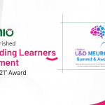 Outstanding Learners Engagement Journey 2021” Award at the esteemed 2nd Edition L&D Neuro Excellence Awards 2021!