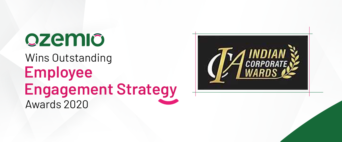 Ozemio Wins Outstanding Employee Engagement Strategy Awards 2020