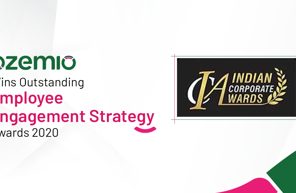 Ozemio Wins Outstanding Employee Engagement Strategy Awards 2020