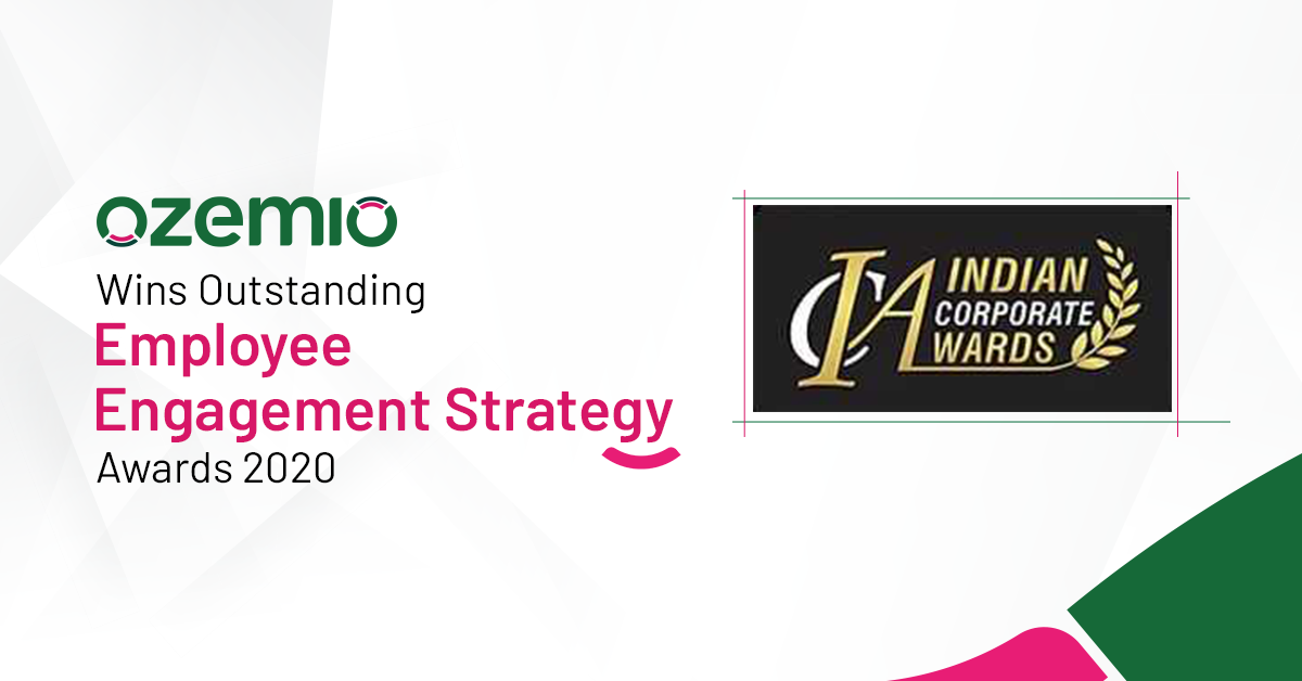 Ozemio Wins Outstanding Employee Engagement Strategy Awards 2020