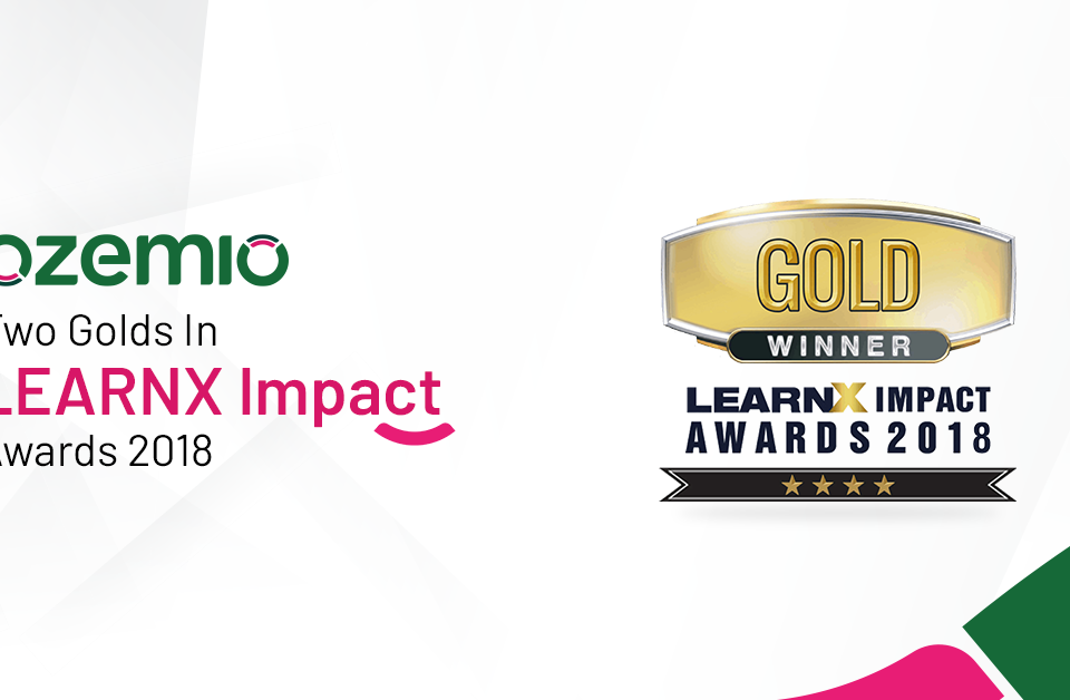 Two Golds In LEARNX Impact Awards 2018