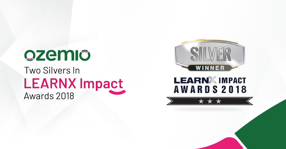 Two Silvers In LEARNX Impact Awards 2018